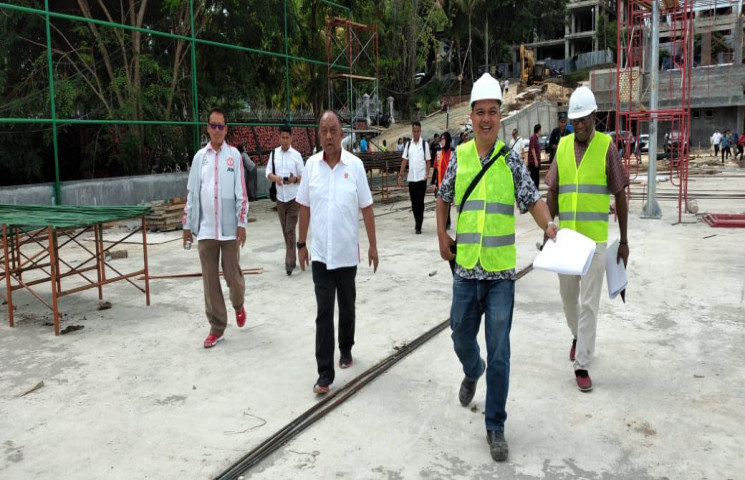 Ketua KONI Pusat Sebut Venue Lapangan Tenis PON Papua Terbaik di Indonesia